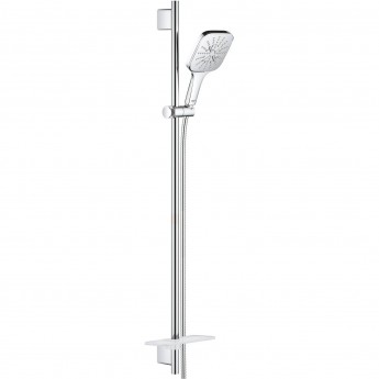 Душевой гарнитур GROHE RAINSHOWER SMARTACTIVE 130 CUBE, 3 вида струй, хром (26587000)